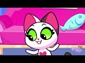Baby's First Haircut 💇Hair Cutting ✅Good Habits for Toddlers 🐱Funny Cartoons for Kids 😻 Purr-Purr