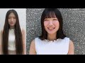 子供たちにもロングヘアを感じてもらいたい。【感動】【ヘアドネーション】【hairdonation】