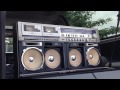 SHARP GF1000 boombox ghettoblaster