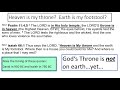 Yahweh is King in a Cosmic Mountain Part 1