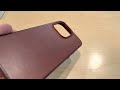 Apple iPhone 14 Pro Umber Leather Case 6 Months Later