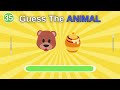 Guess the Animal by Emoji 🦁 Emoji Quiz!