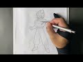 How to Draw Goku Super Saiyan | Step-by-Step Tutorial | Dragon Ball | Beginners Drawing