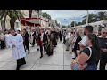 SUDAMJA - procession in Split,Croatia   - DJI Pocket 3