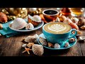 Seaside Coffee Lounge | Background Ambience | Hour Long 🐚☕️