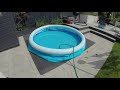 How to setup Bestway Fast Set/Intex 8ft/10ft paddling pool. Unboxing. Summer fun. Please subscribe😀