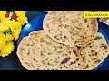 10 min Chilli Garlic Paratha | Garlic Paratha with Liquid Dough | No Kneading No Rolling Paratha 😊