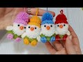 It's so Beautiful 🌟🎄 DIY Gnome Christmas Ornaments - Super Easy Gnome Making Idea with Fork
