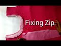 zip fixing in kurti Malayalam