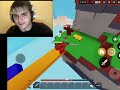 When The Hacker Is Actually Bad | Roblox Bedwars