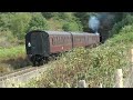 45231 Sherwood Forester approaching Bewdley tunnel, Severn Valley Railway 2022 Autumn Steam Gala