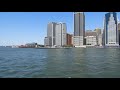 some skyline NY aug 2019 from waterside 4K