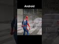Marvel's Spider-Man PS5 vs Android | Car Chase