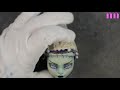 Repaint: Elaborate Complexion Bride of Frankenstein Monster High Art Doll