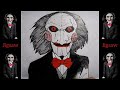 Vlogtober Coloring Day 10 Halloween Edition #jigsaw #jigsawkiller  #vlogtober #day10 #halloween #boo