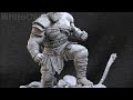 Sculpting Kratos | God of War Ragnarok | Zbrush Timelapse