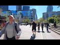 🇨🇦 【4K】☀️ Downtown Vancouver BC, Canada. Amazing sunny day.  May 2024.