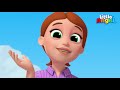 Die Wasserballon-Schlacht | Lustige Mitmachspiele für Kinder | Little Angel Deutsch – Kinderlieder