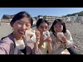 Drag carry-on go to Japan alone! Met my Japanese friend｜Girls’ trip｜Tokyo∙Kawagoe∙Hayama∙Mount FUJI