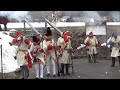 Reenactment of March 1757 French Vaudreuil's Raid on the British at Fort William Henry