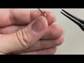 Micro Mini Cabochon Pendant Wire Wrapping Tutorial