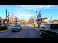 Driving Around the University of Arkansas Campus & Downtown Fayetteville in 4k Video