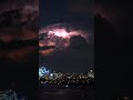 Capturing a LIGHTNING storm #shorts