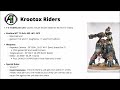 Kroot - Army Overview in 10th Edition Warhammer 40K- Kroot Hunting Pack + Units in Codex T'au Empire