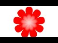 Creating a simple flower in Corel draw