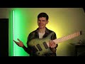 Bassist tries 8-String Guitar