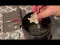 Silversmith ASMR watch me make a china plate pendant