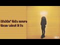 H.E.R. - I Won't Lyrics