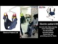 Electrical patient lift | How to shift a person through electric patient hoist Demo - medicalbulkbuy