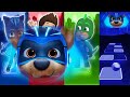 PJ Masks 🆚 Ryder - PAW Patrol 🆚 Chase - PAW Patrol 🆚 Spidey  | Tiles Hop EDM Rash 🎶