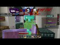 Doing war with other teams in sculk realm in pe mc part 2