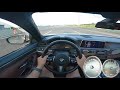 2011 BMW 535 i N55 WITH DOWNPIPE - AUTOBAHN POV Test Drive (Binaural Audio)