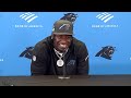 Xavier Legette asked about his accent during Panthers press conference