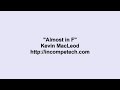 Kevin MacLeod ~ Almost in F