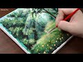 Deer Forest / Easy acrylic painting for beginners / PaintingTutorial