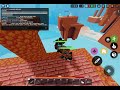 There is a HACKER in my SERVER (Roblox )BedWars First vid