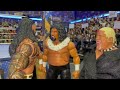 Roman Reigns vs The Rock Action Figure Match! WrestleMania Hollywood
