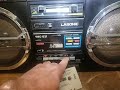 Lasonic TRC-931 80s Vintage BoomBox Refurbished