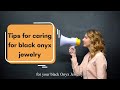 Black Onyx - The Good Luck Gem