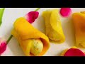 Mango Paneer Chamcham Instant , Easy and Unique Sweet Recipe in 10 Minutes Quick and Healthy,Recipe