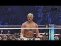 WWE 2K24 ONLINE UNIVERSE CODY RHODES VS SOLO SIKOA