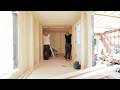 7 DAY SHIPPING CONTAINER BUILD TIMELAPSE -  super insulated office space in under a week...