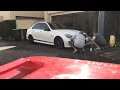 Meguiars Foam Cannon and Clay Bar on AMG C63 in 30 seconds!