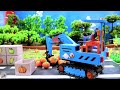 Diy tractor making mini Asphalt Road Construction | diy Road Roller, Bulldozer making Road | HP Mini