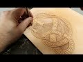 Leather Carving Tutorial - Viking Style