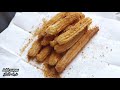 Easy Spanish Churros Recipe/اسهل طريقة لعمل التشوروز الاسباني